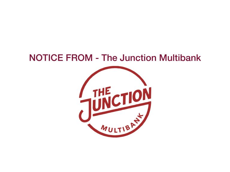 Notice from The Junction